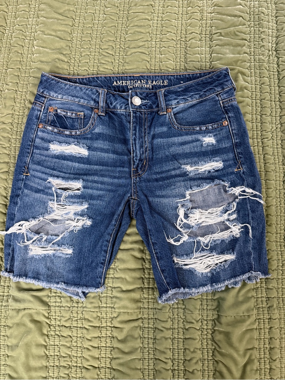 American Eagle Outfitters Blue Denim Waistband Jeans